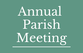 annual parish meeting logo